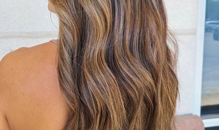 Up to 37% Off on Salon - Hair Color / Highlights at Phenix Salon Suites Blanco Marketplace (The Beauty Room)