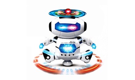 Break Dancing Robot w/Colorful Lights and Music