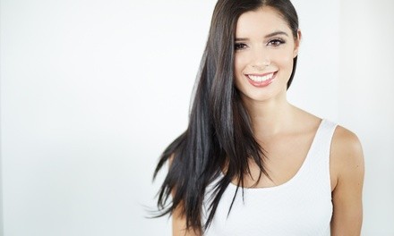 Keratin Treatment, Haircut, and Style with Full Solid Color at Hairnovation Salon (Up to 49% Off)