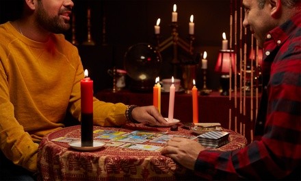 Tarot Card Reading with Optional Palm Reading at Psychic Readings by Audrey (Up to 80% Off)