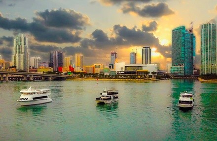 90-Minute Star Island Boat Tour for One, Two, or Four from VIP Miami Tours (Up to 17% Off)