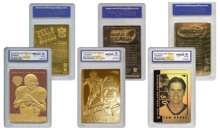 Merrick Mint Tom Brady Feel The Game, Sculptured, Laser Line GM10 Cards (3-Pack)