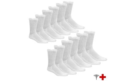 6-Pairs Physician Approved Therapeutic Diabetic Socks