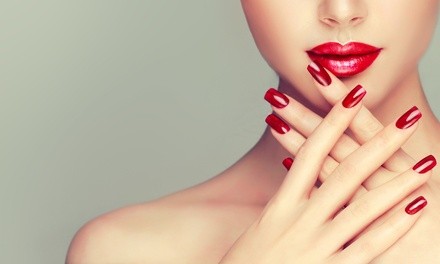 Up to 23% Off on Mani-Pedi - Shellac / No-Chip / Gel at Jb at Salon Elite 120