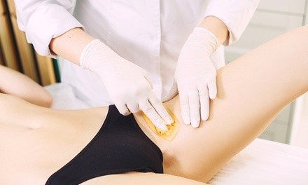 One or Three Honey Brazilian Waxes at Exclusive Beauty (Up to 50% Off)