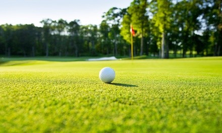 9 Holes of Golf, Cart, and Range Balls for One, Two, or Four at Creekside Golf Course (Up to 54% Off) 