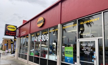 Synthetic Blend, High-Mileage, or Full-Synthetic Oil Change at Midas (Up to 36% Of)