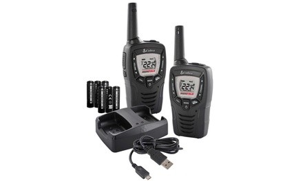 Cobra CXT395 MicroTalk 23-Mile 22-Channel Two-Way Radios (Refurbished)