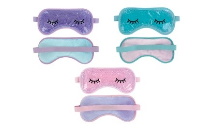 Soothing Gel Bead Cooling Eye Mask For Puffiness Headache Hot Cold Stress Relief