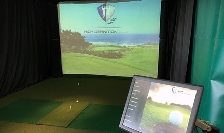 One or Two Hours in Indoor Golf Simulator for Up to Six People at Rochester Indoor Golf Center (Up to 36% Off)