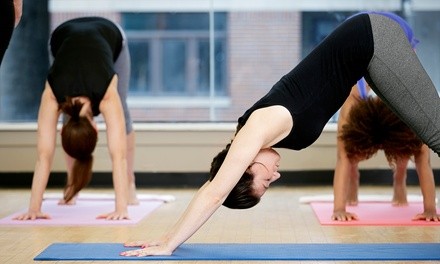 12 Yoga and Pilates Classes or One or Three Months of Unlimited Classes at Balanced LIfe Yoga (Up to 75% Off)