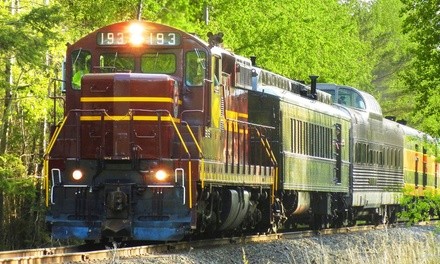 Duluth Zephyr or Live Music and Pizza Evening Tour for 1, 2, or 4 at North Shore Scenic Railroad (Up to 41% Off)