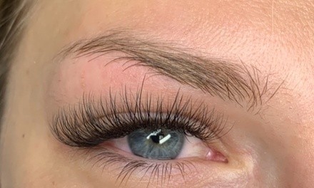 Full Set of Hybrid, Classic, Volume, Eyelash Extensions