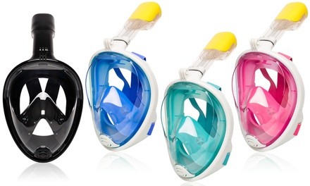Breathefree GoPro Compatible Snorkel and Scuba Mask