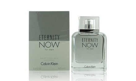 Eternity Now By Calvin Klein 3.4 Oz Eau De Toilette Spray New In Box For Men