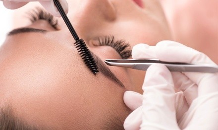 Eyelash Lift and Tint or Brow Lamination with Henna and Wax at Selene Salon and Spa (Up to 26% Off)