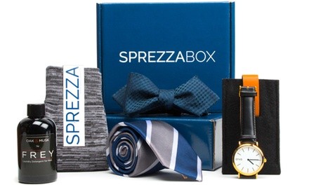 1-, 6-, or 12-Months of Curated Goods for the Modern Man Subscription Box from SprezzaBox  (28% Off)