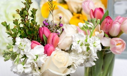 Up to 34% Off on Floral Arrangement Services at The Jeweled Leaf
