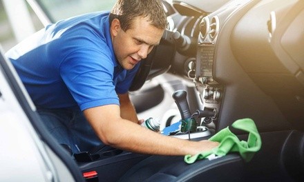 Exterior and Interior Spray Wax or Shampoo for Carpet and Floor Mats from Magic Touch Auto Care (Up to 50% Off)