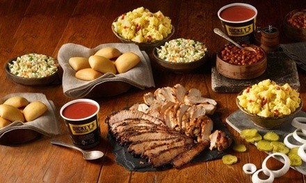 Barbeque or Family Pack at Dickey's BBQ Pit, Valid Any Day for Dine-In or Takeout (Up to 40% Off)