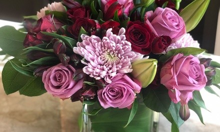 One Medium Premium Bouquet with White and Cream or Seasonal Flowers (Up to 37% Off)