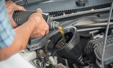 Conventional, Semi-Synthetic, or Synthetic Oil Change and Safety Inspection at Lenon's Auto Care (Up to 50% Off)