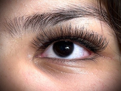 Full Set of Volume, or Hybrid Mink Eyelash Extensions at LASH & NAIL PRO (Up to 61% Off)