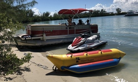 2.5-Hour Boat and Jet-Ski Combo Rental for One or Two from South Beach Jet Ski Tours (Up to 37% Off)