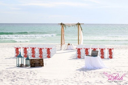 Up to 48% Off on Posh Linen Boutique vs Wedding & Special Event Chair Sashes