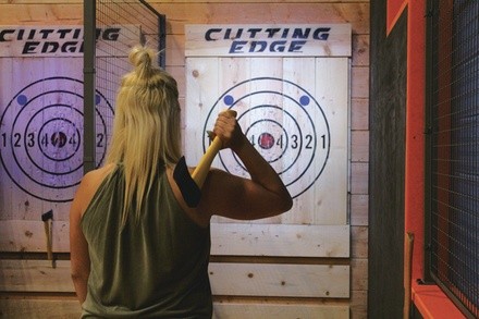 $49.50 For 1-Hour Of Axe Throwing For 4 People (Reg. $99)