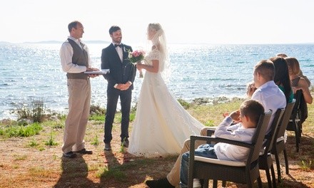 One or Two Hours of Wedding Officiant Services with Rehearsal from Beach Weddings (Up to 45% Off)