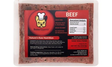 Up to 12% Off on Food / Treat - Pet (Retail) at Bone Appetit Raw Dog Food
