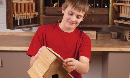 Beginning Woodworking for Teens or Kid's Shop Classes at The Woodworkers Club (Up to 30% Off)