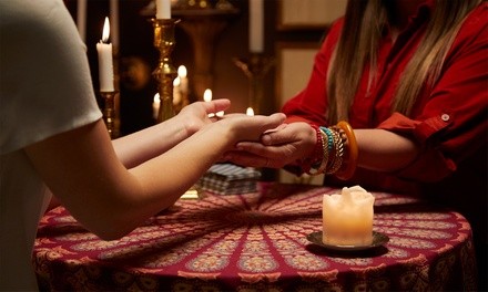 One Palm or Love Reading from Ginger at Psychic Gallery (Up to 52% Off)