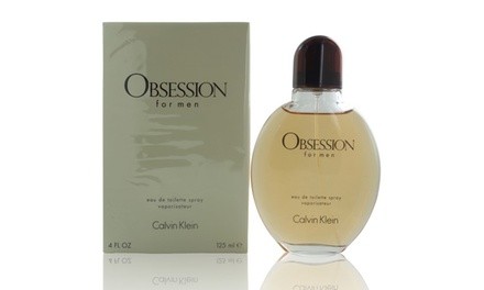 OBSESSION by Calvin Klein 4.0 oz EDT Spray NEW in Box for Men