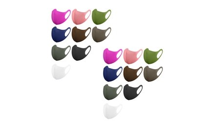 18pc Adult's Winter Thicker Reusable Washable Air Purifying PM2.5 Face Mask