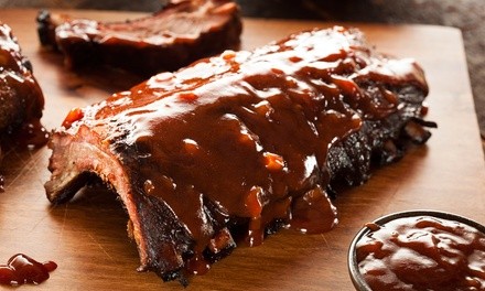 BBQ Meal for 2 or Best of the West BBQ Package for Up to 12 at Texas Pit Bar-B-Que (Up to 40% Off)