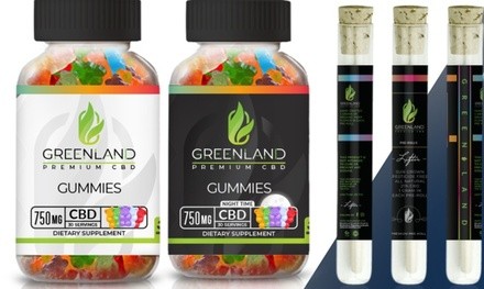 CBD Products from Greenland CBD (Up to 50% Off). Two Options Available.