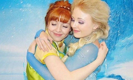 $176  for a Frozen Unfolded Sisters Birthday Party Package from Fairytales Untold Entertainment ($300  )