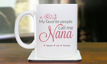 Personalized Nana Mug from GiftsForYouNow.com (Up to 50% Off)