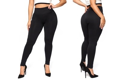 Women's Seamless High-Waisted Compression Leggings 