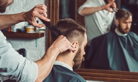 Men's Haircut with Shampoo, Blow-Dry, and Optional Hot Towel and Conditioning at Salon Lofts (Up to 50% Off)