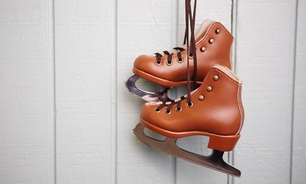 Ice Admission with Skate Rental for One, Two, or Four at Revolution Ice Centre (Up to 43% Off)
