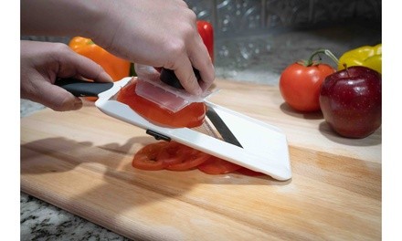 Adjustable Quick & Easy Handheld Fruit & Vegetable Mandoline Slicer