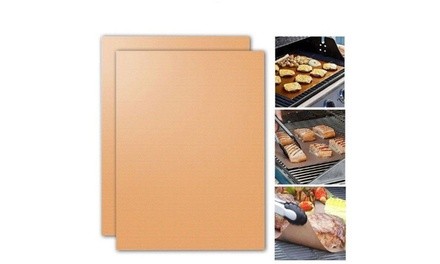 (2 Pack) Copper Chef Grill Mats