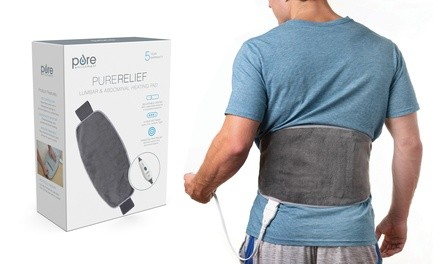 PureRelief Lumbar and Abdominal Heating Pad