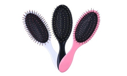 Splash Wet/Dry Hair Detangling Hairbrush (3-Pack)