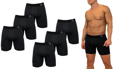 Temple Tape Men's Compression Performance Boxer Briefs (3- or 6-Pack)
