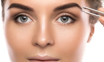 One or Two Smooth Thread Eyebrow Lifts at Riverside Dental Center & Beauty Spa (Up to 67% Off)