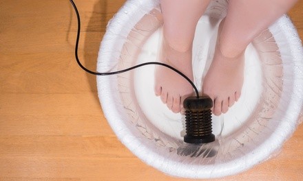 Near-Infrared Light Treatment, Ionic Foot Bath, or Both at Urban Wellness (Up to 35% Off). 6 Options Available.